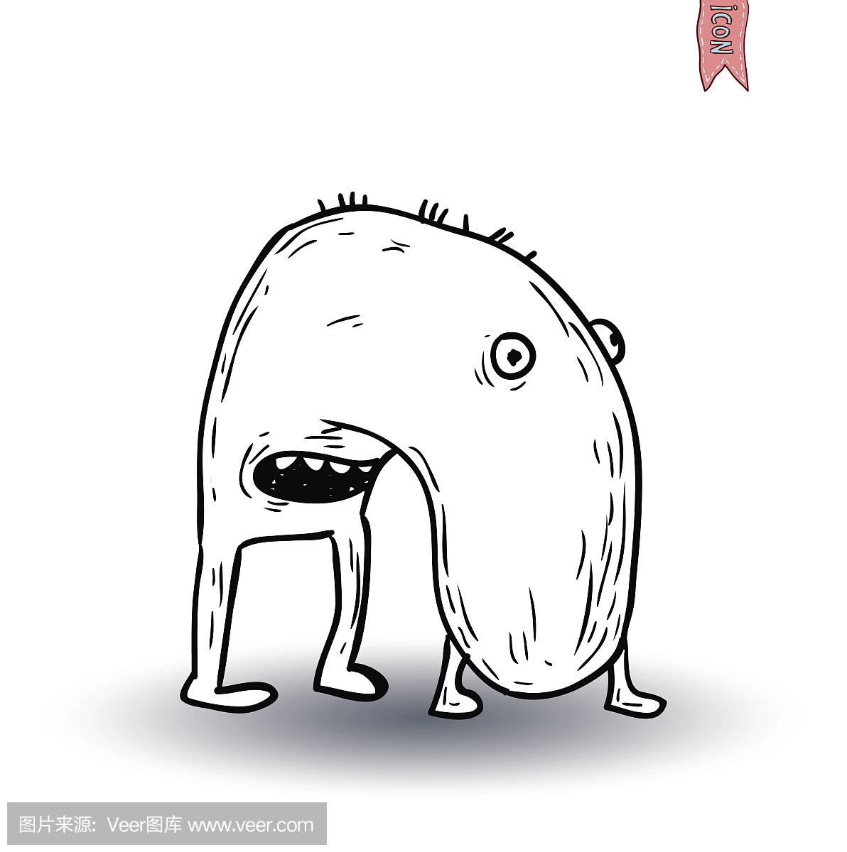 欧戈立峰,吃人魔鬼塔峰,放射警告标志,放射警告