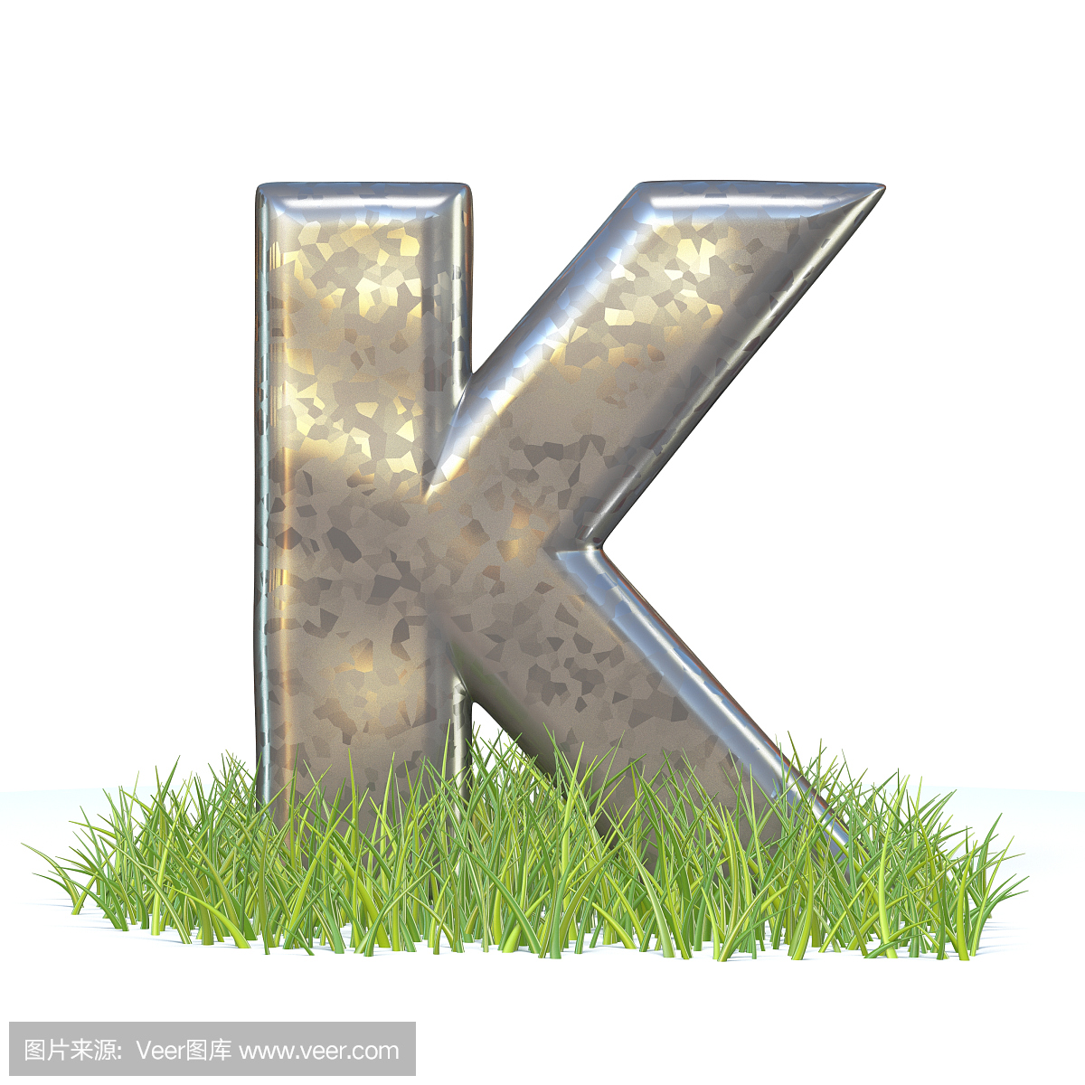 字母,草原,英文字母K,无人