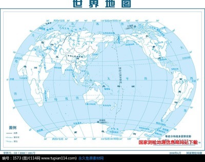 世界地图中文版
