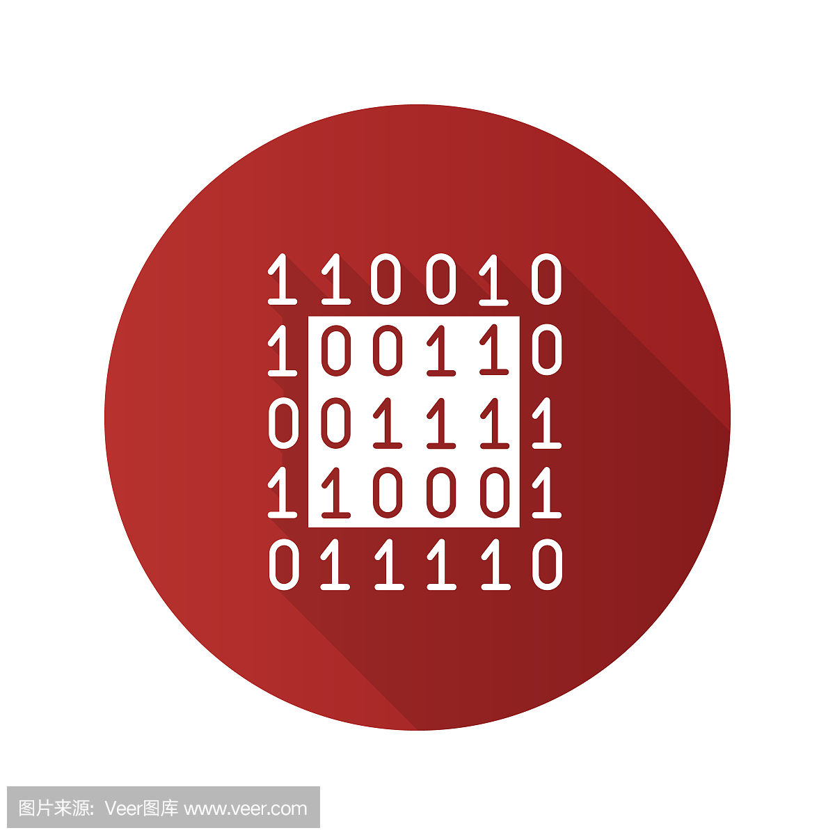 二进制码,0和1,二进制系统,0