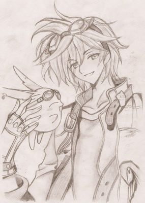 q版动漫人物铅笔画_360图片搜索@向日葵永向-17kb