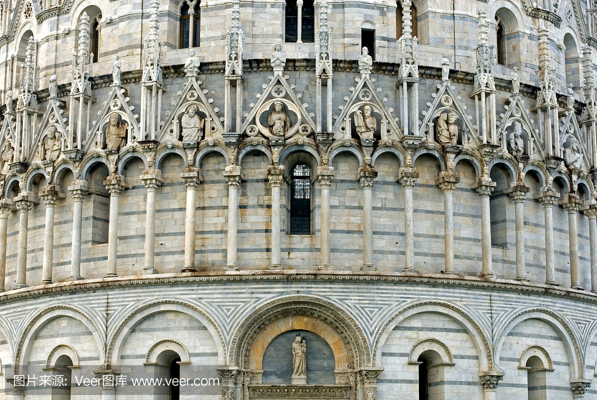 意大利比萨圣约翰洗礼堂