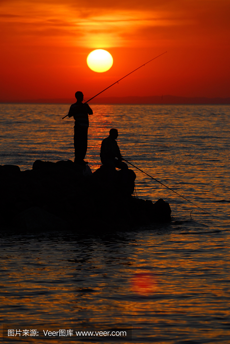仅男人,剪影,天空,业余爱好