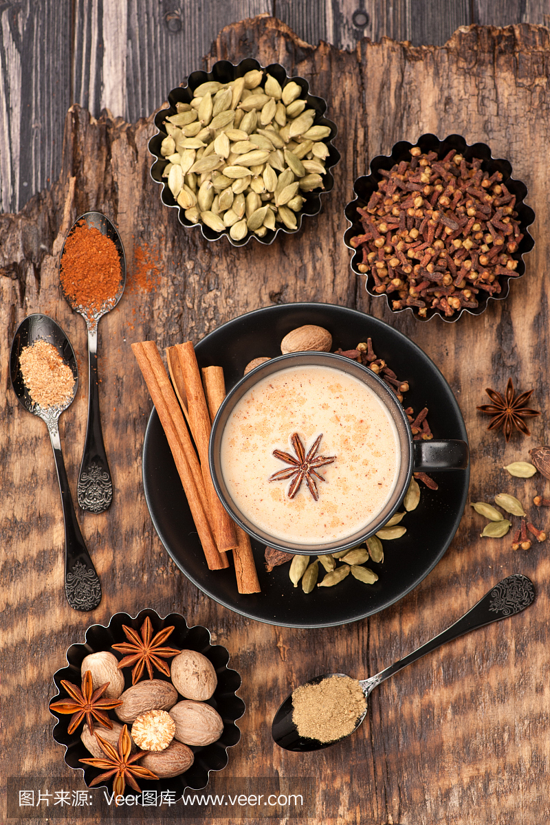 拉茶,印度茶,星茴芹,大料