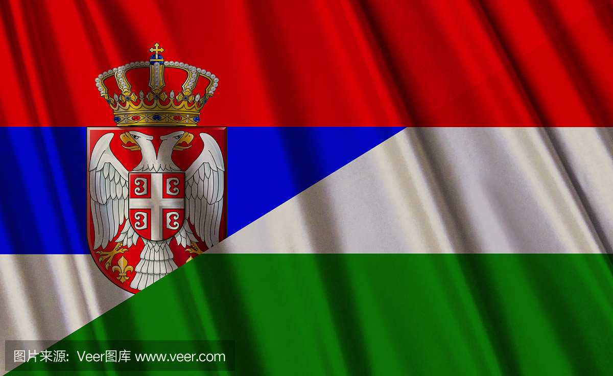 塞尔维亚和匈牙利国旗