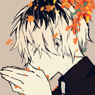 二次元男生的发型