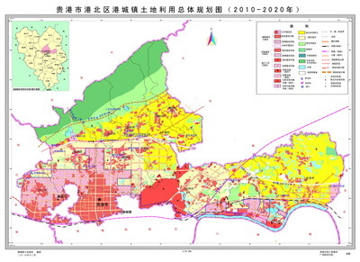 贵港市港北区规划图图片