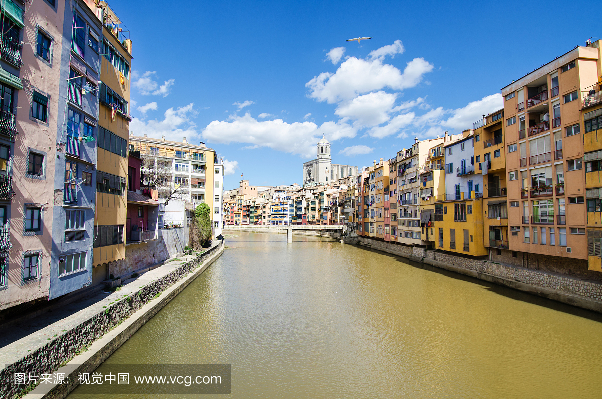 宁静,建筑结构,赫罗纳省,古城