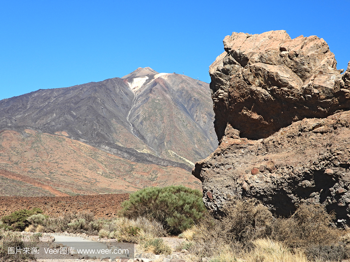 萨尔瓦多泰德火山,火山岩,加那利群岛,图像