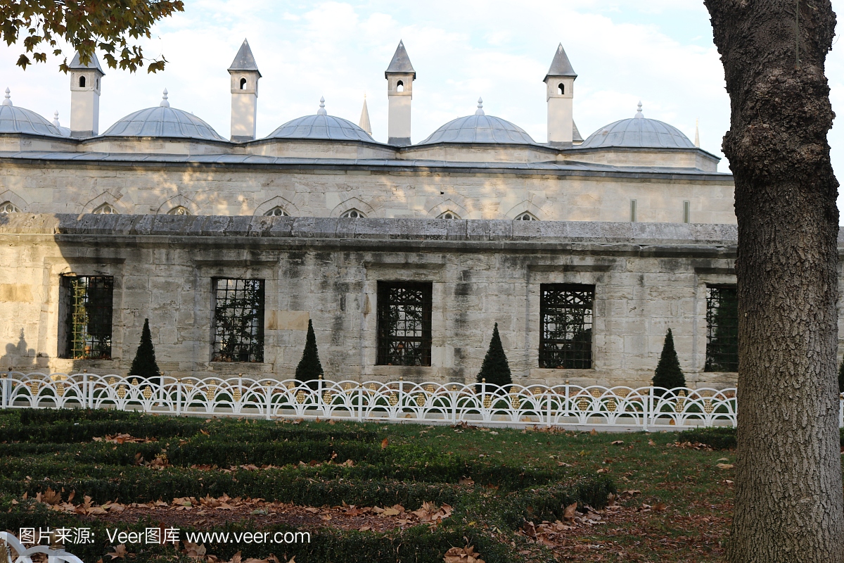 伊斯坦布尔,土耳其:后宫苏丹。