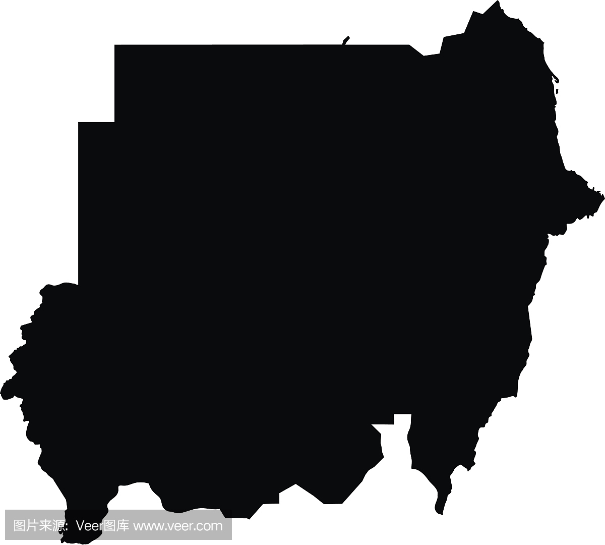 波兰地图在白色背景矢量图