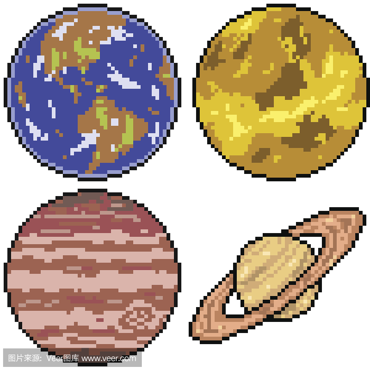 像素化,网点,分辨率,像素