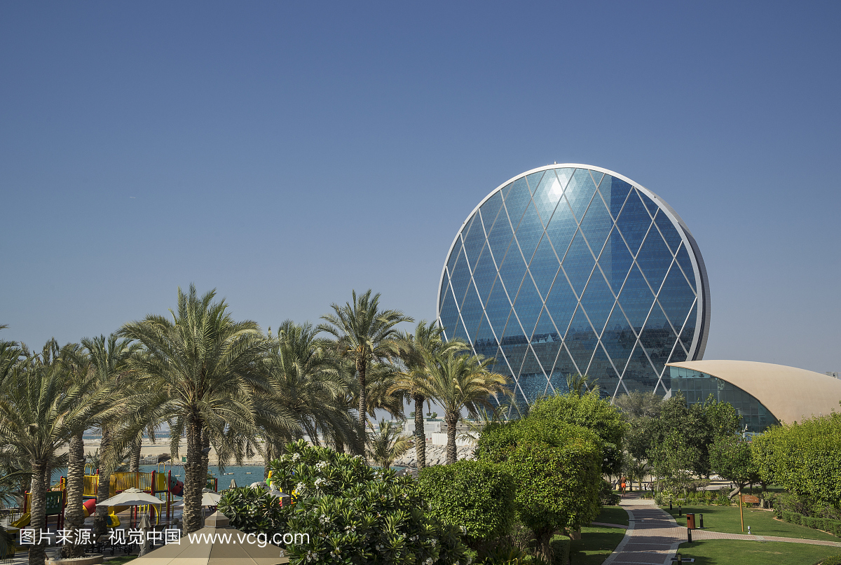 阿尔法尔圆形建筑在阿布扎比