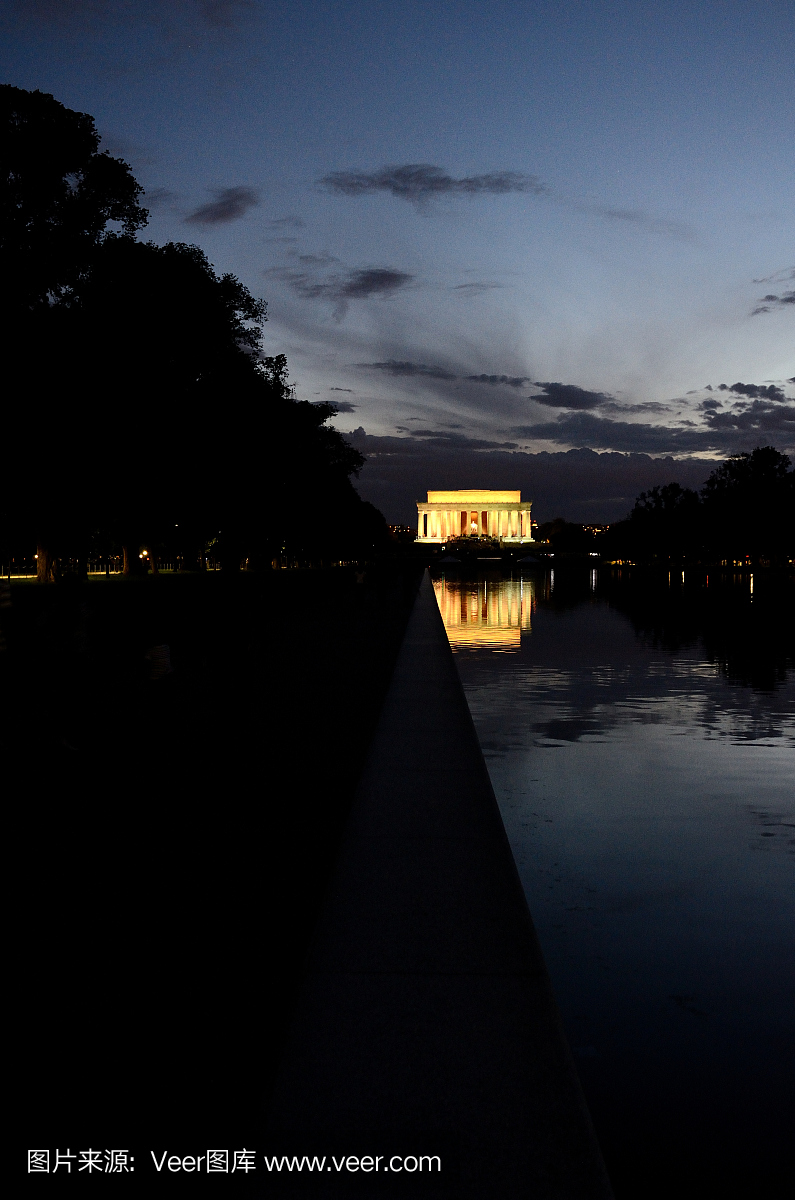 林肯纪念碑,林肯总统纪念馆,林肯纪念馆,林肯纪念堂