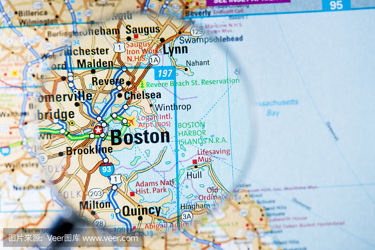 放大镜下的城市地图:波士顿