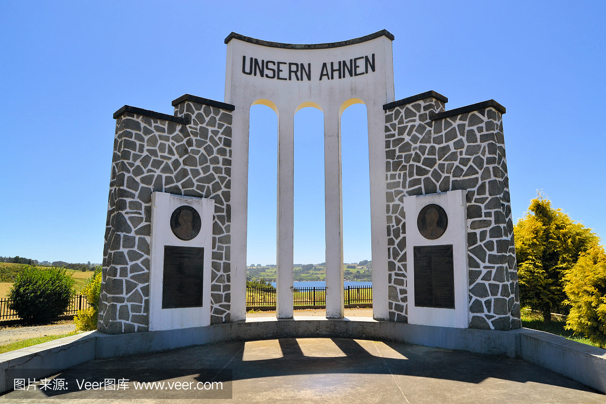 纪念碑德国移民智利不服Ahnen