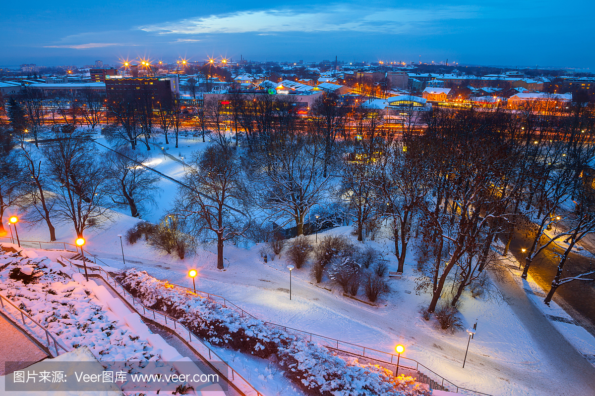 塔林,爱沙尼亚首都,新的,气候