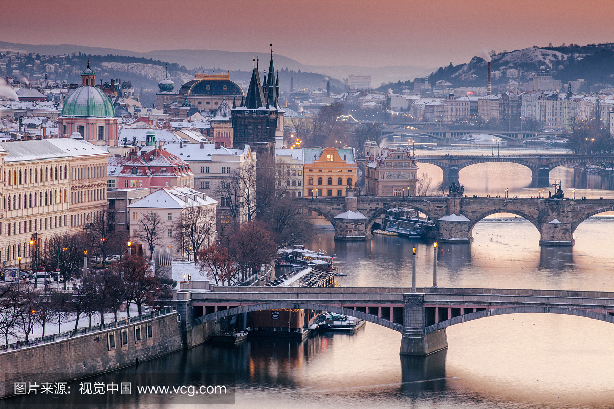 捷克,捷克共和国,国际著名景点,寒冷