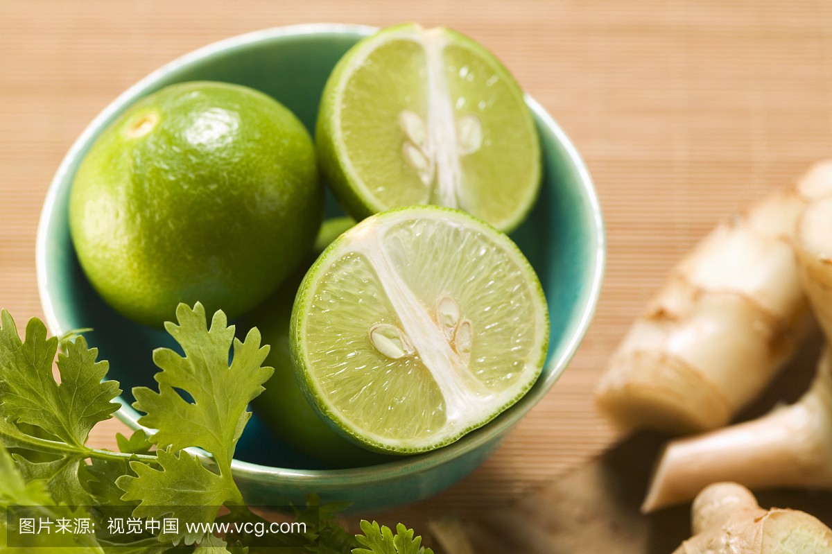 碗,柑橘属,特写,水果