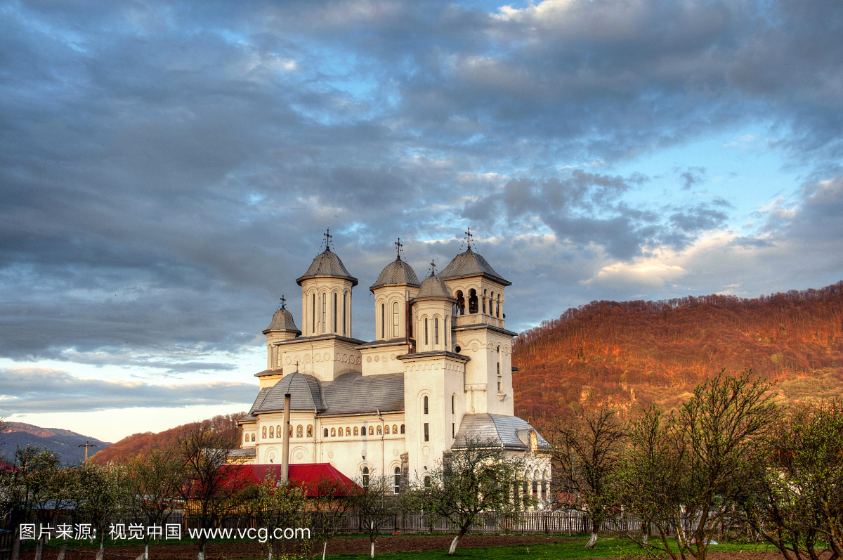 户外,中长距离,教堂,建筑外部