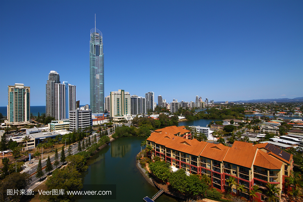 黄金海岸城市场景