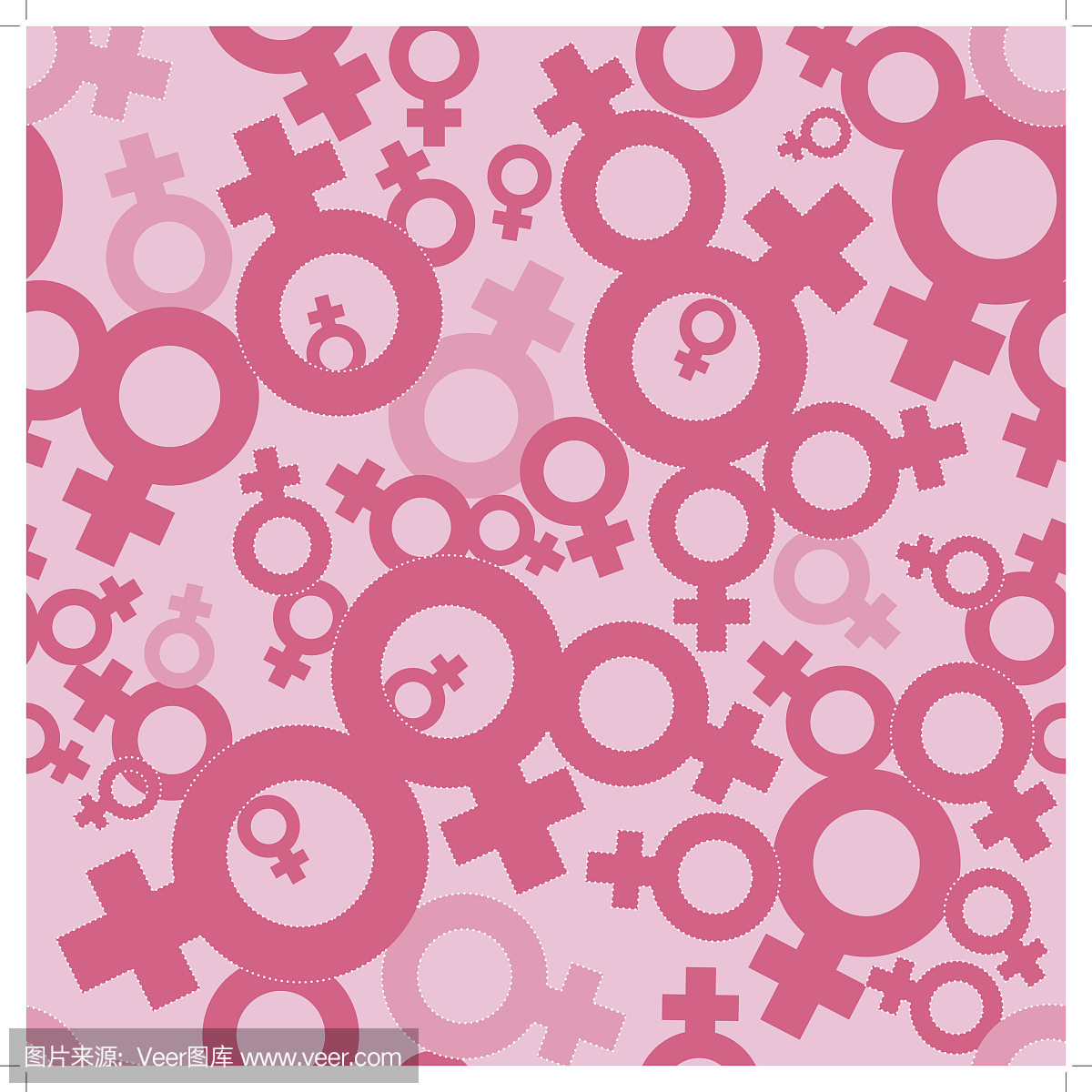 性别标志,雌雄符号,性别记号,象征的