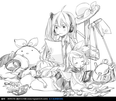 日本漫画场景,卡通人物图片,动漫人物图片,卡通-134kb