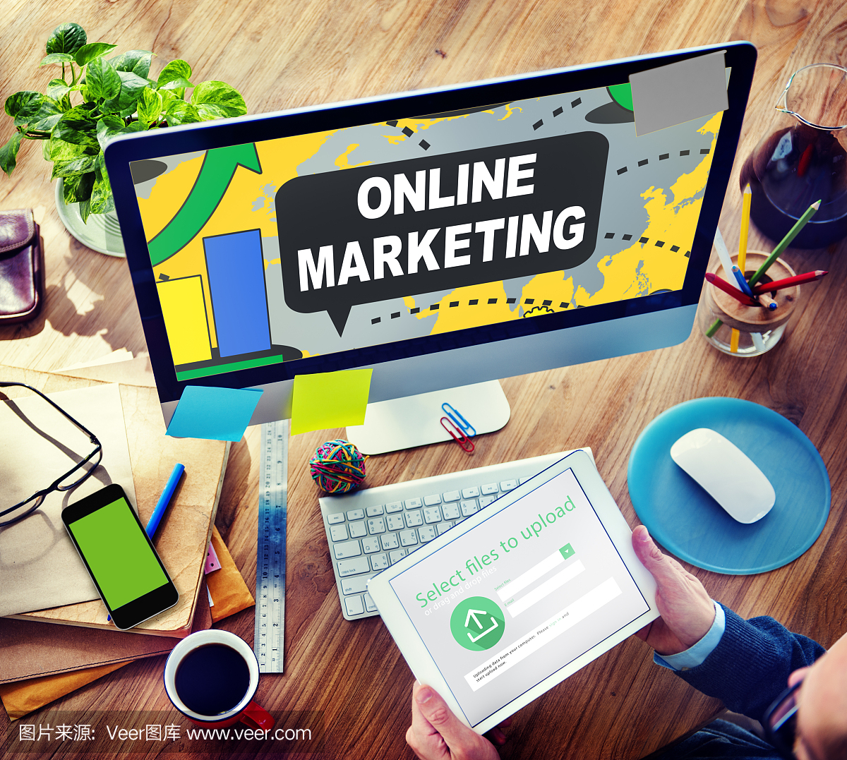 网络营销推广品牌广告概念