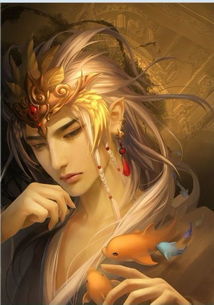 【壁纸】手绘古装美男图片 唯美手绘古代美男-15kb