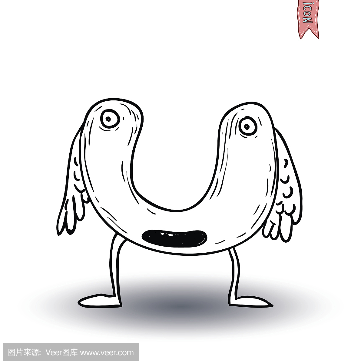 欧戈立峰,吃人魔鬼塔峰,画画,放射警告标志