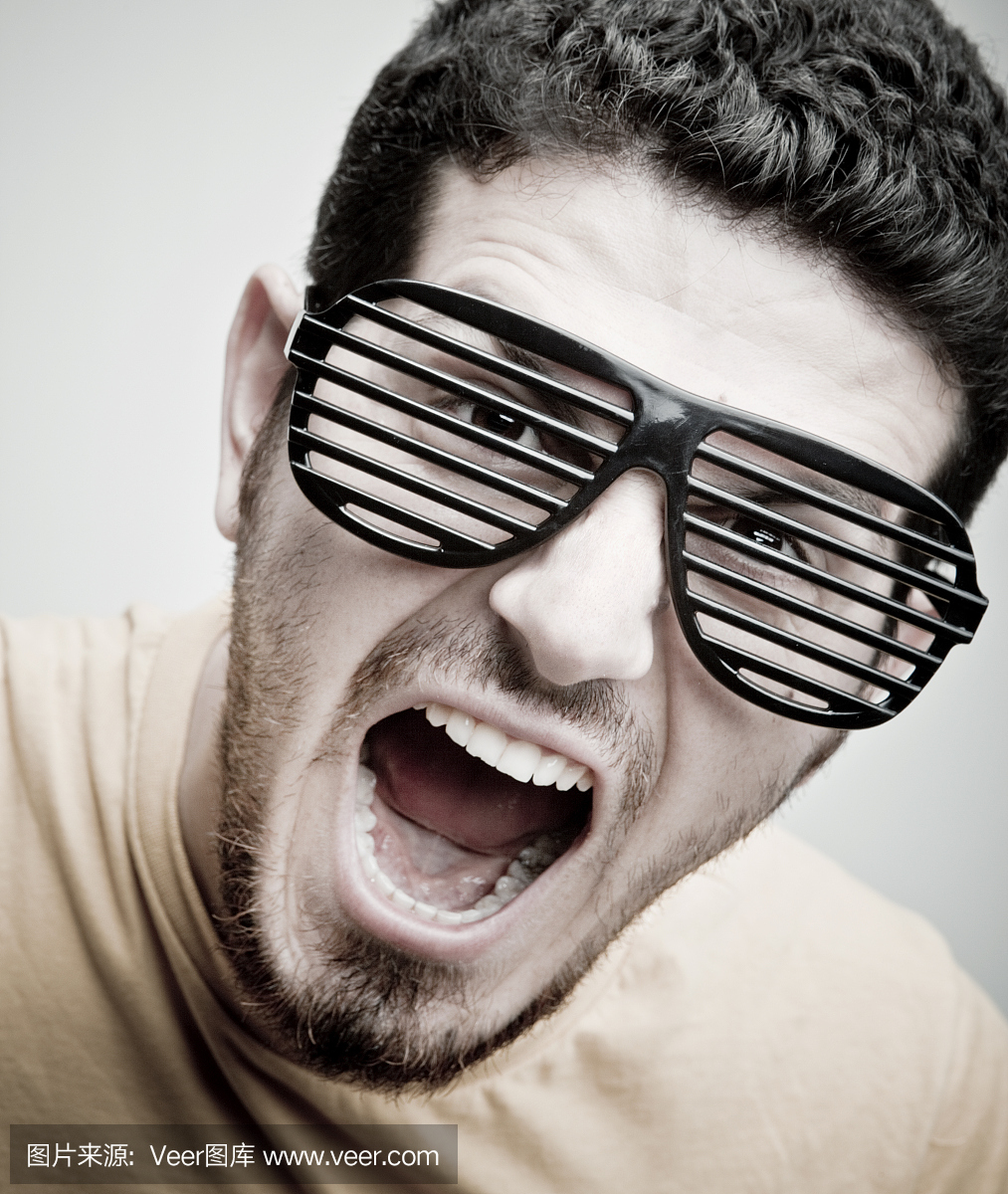 小丑眼镜,搞笑眼镜,喜剧眼镜,垂直画幅