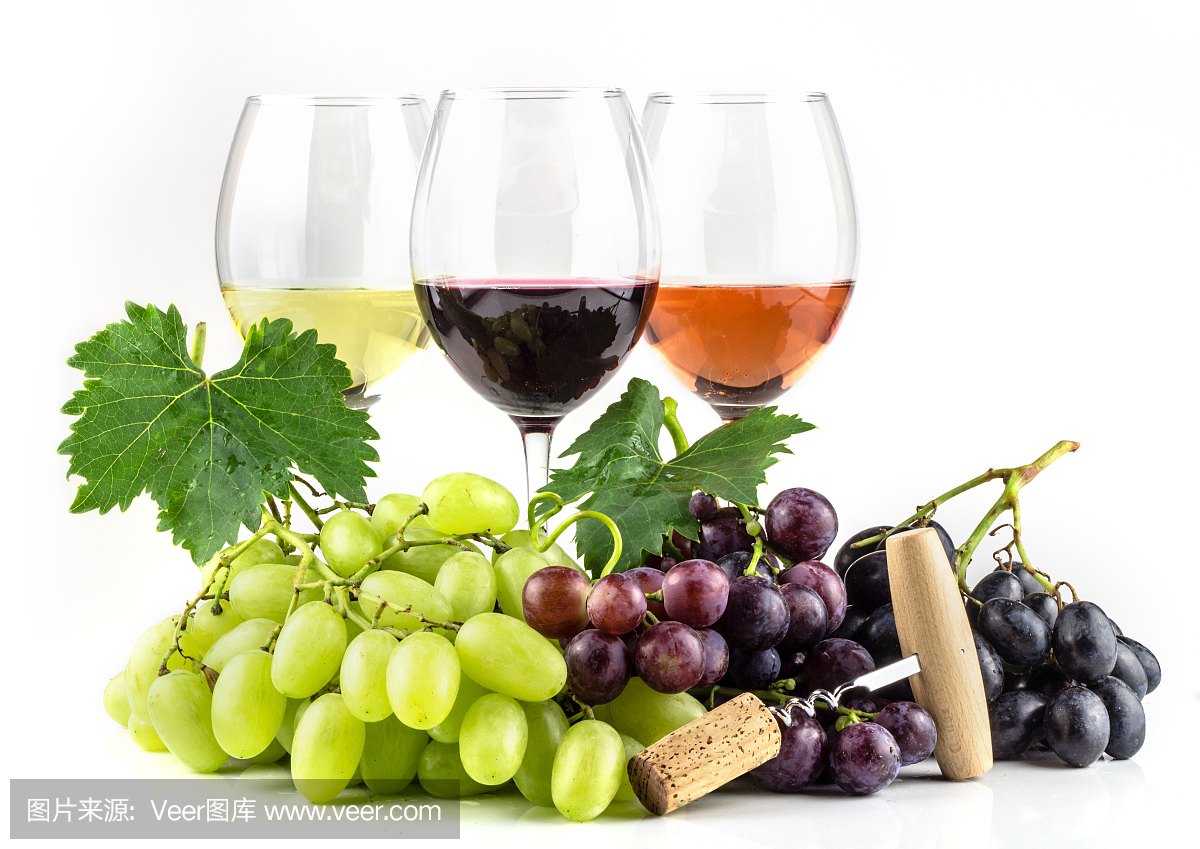 淡红葡萄酒,玫瑰酒,玫瑰瓶,玫瑰花葡萄酒