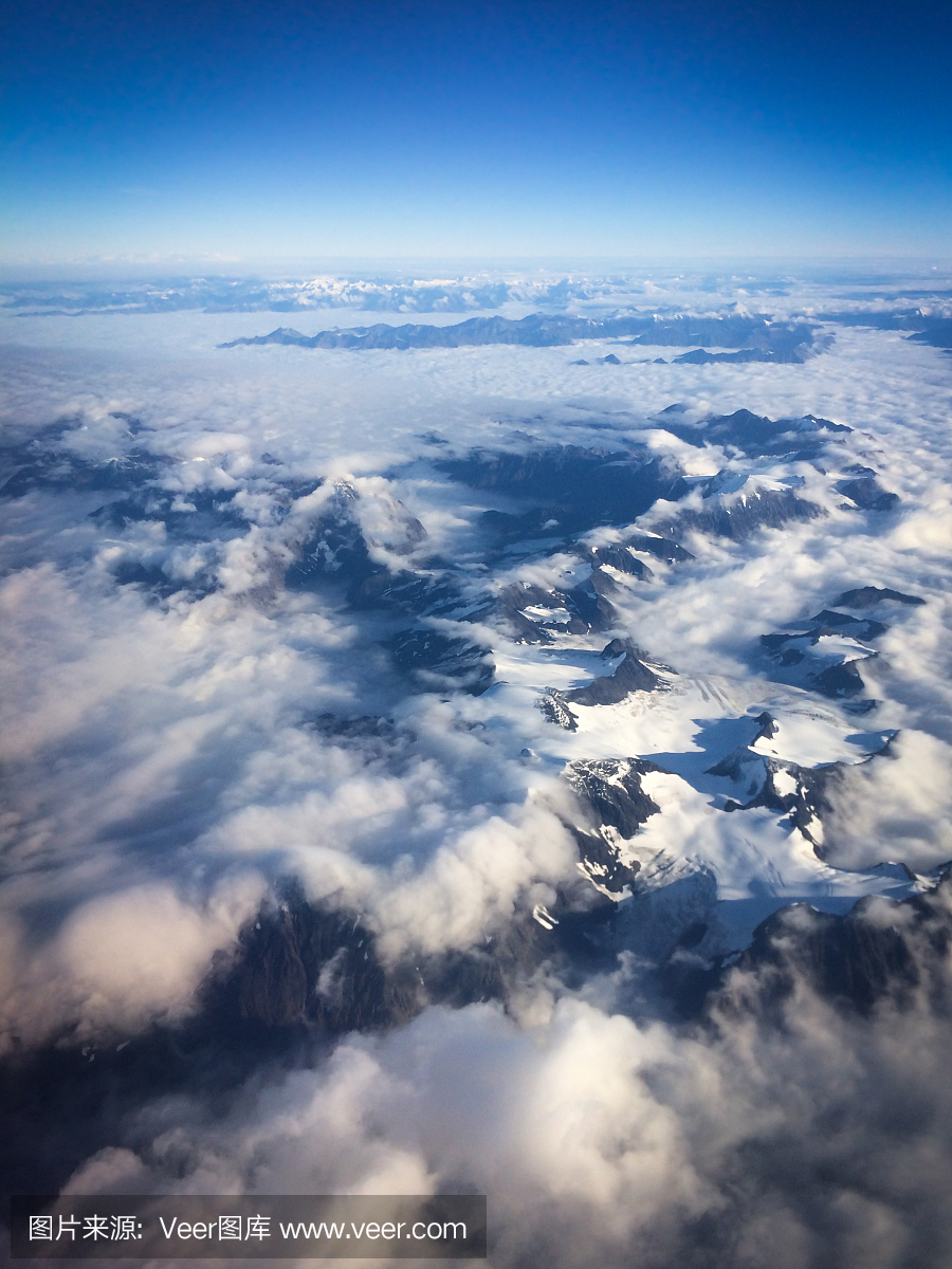 阿拉斯加,气候,寒冷,云景