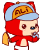 阿狸动态情侣头像