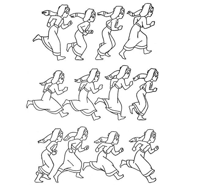 动画运动规律,动画运动规律分解图,动画运动规律作业