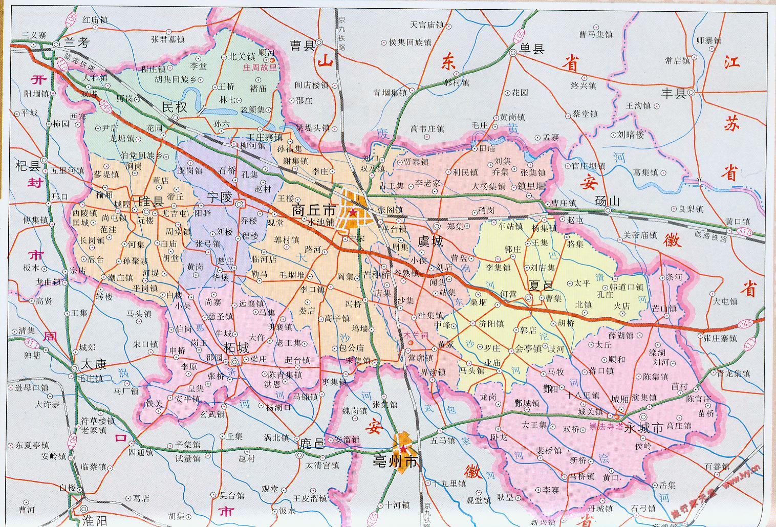 最新商丘市地图_按照地图类型检索-飞虎图片分图片