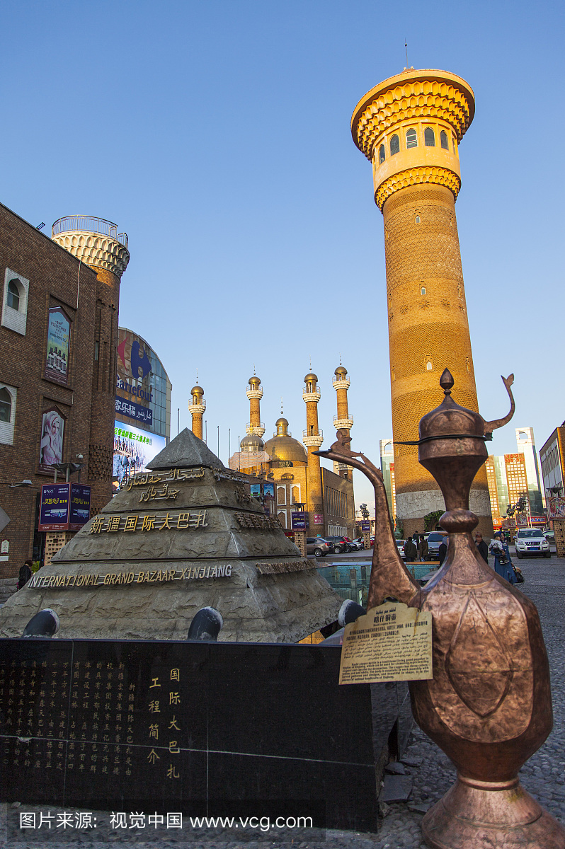 大巴扎,乌鲁木齐,新疆自治区,中国,亚洲,市集,地