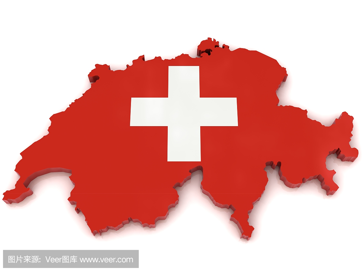 瑞士地图