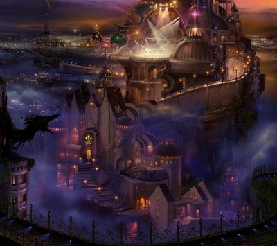 3d未来城市科幻壁纸