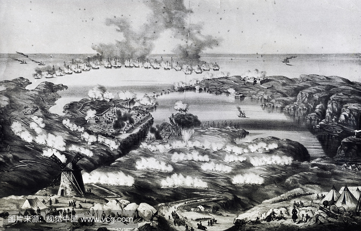 英国,法国,撒丁岛王国和俄罗斯军队之间的塞瓦