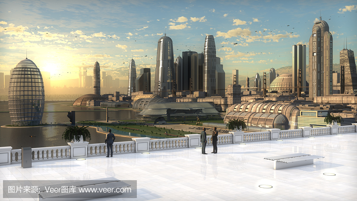 未来,未来主义,最终,超现实主义者