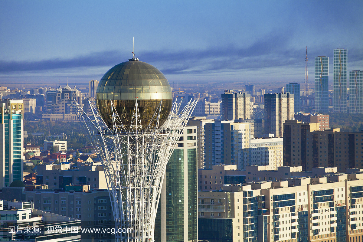 哈萨克斯坦,哈萨克斯坦共和国,户外,天空