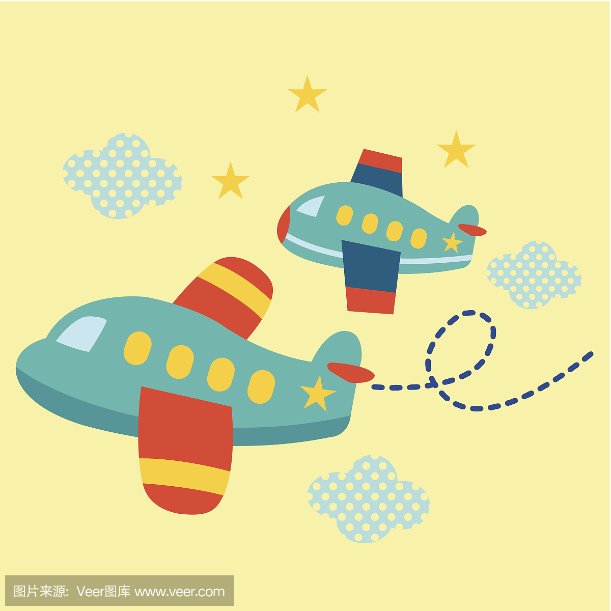 飞机卡通