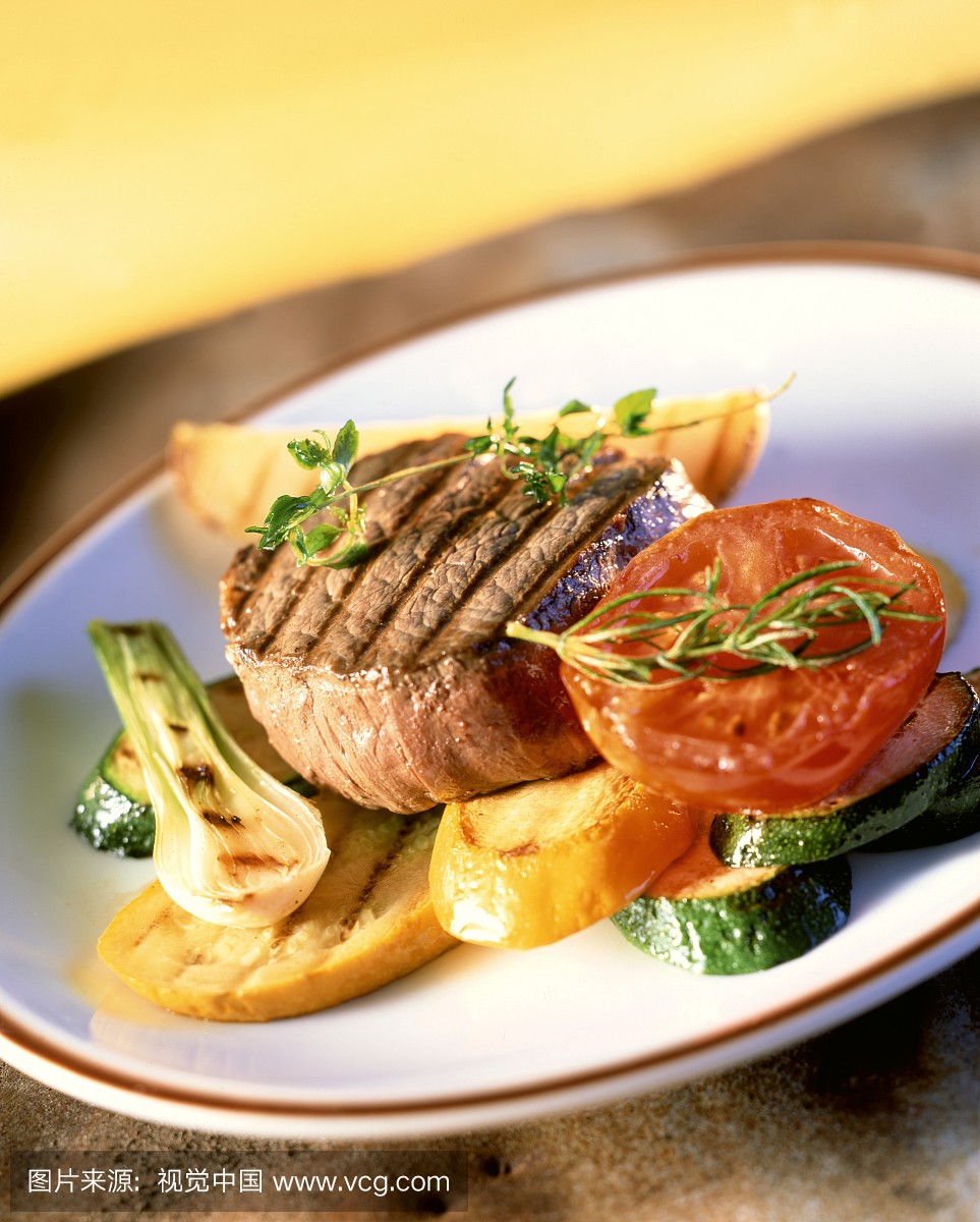 低热量食物,烧烤,牛肉,菲力牛扒