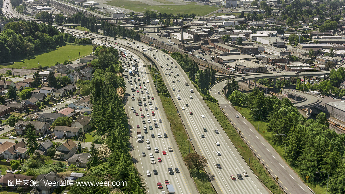 西雅图,西雅图市,高峰时间,通勤