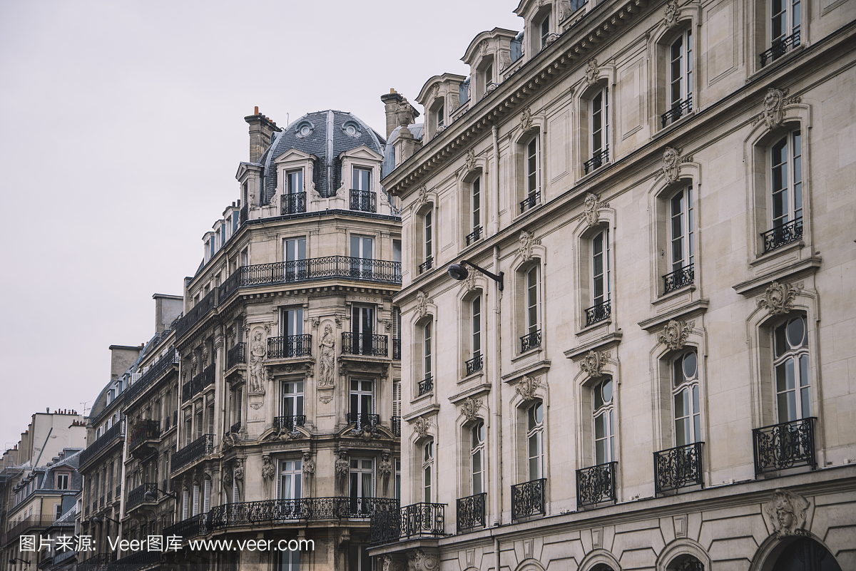 住在巴黎的建筑物