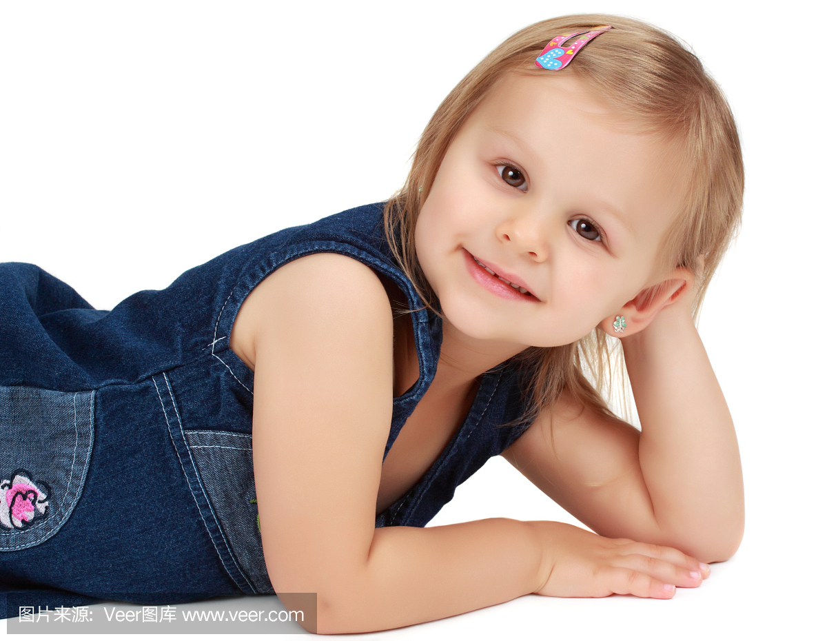 可爱的小债券女孩