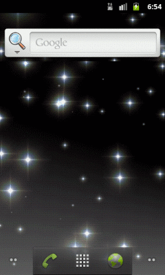 黑色星星壁纸动态