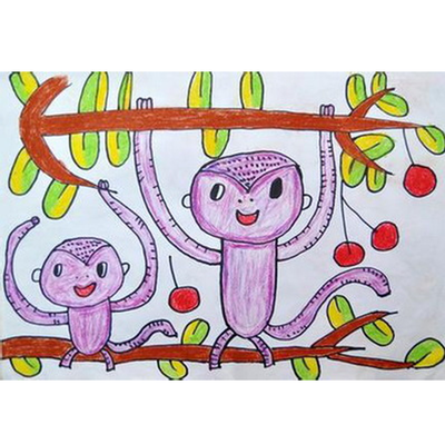 2016年小学生过新年儿童画图片大全-中国学网-507kb