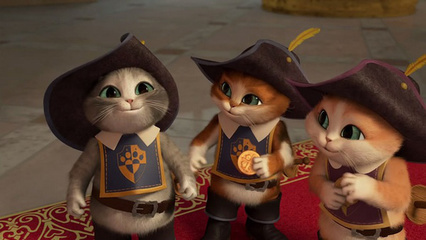 穿靴子的猫卡通动态